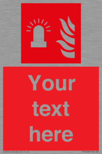 Custom Fire: Fire alarm flashing light